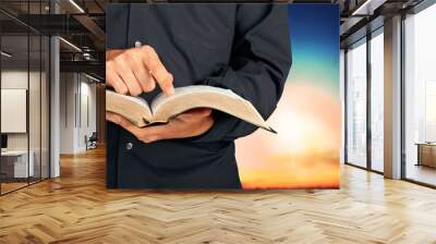 Bible. Wall mural