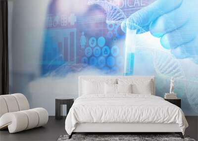 Biotech. Wall mural