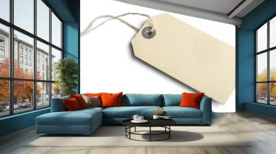 Blank Tag Wall mural