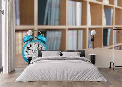 clock, alarm, watch. Wall mural