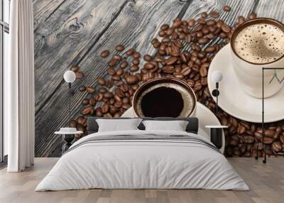 Coffee. Coffee for two Wall mural