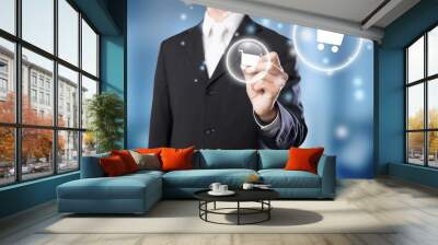 Customer. Wall mural