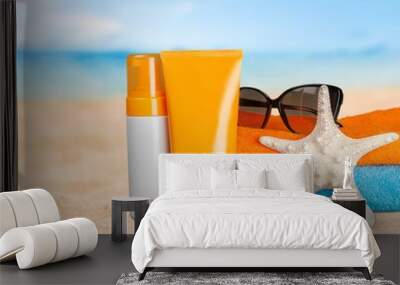 Holiday, summer, outdoor. Wall mural