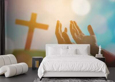 Lent. Wall mural