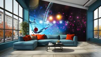 Martini. Wall mural