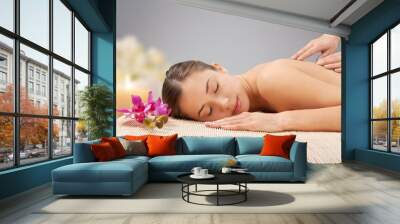 Massage. Wall mural