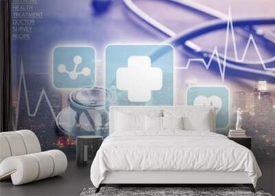 Medical. Wall mural