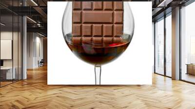 red wine flavours with chocolate Wall mural