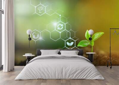 Science. Wall mural