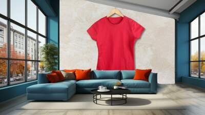 Shirt. Wall mural