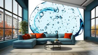 Single blob of glycerin or gel. Glossy texture Wall mural