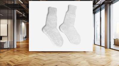 Socks. Wall mural