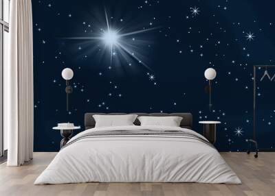 Star. Wall mural