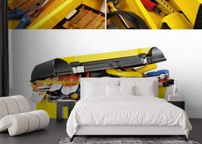 Toolbox, Drill, Work Tool. Wall mural