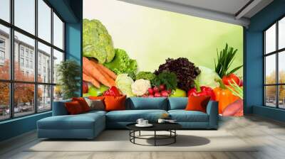 Vegetable. Wall mural