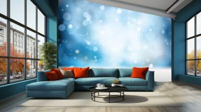 Winter. Wall mural