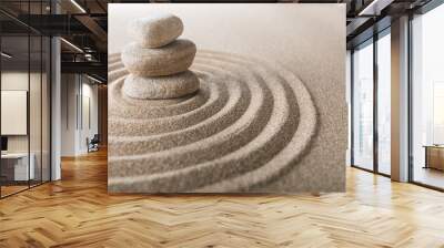 Zen, stone, spa. Wall mural