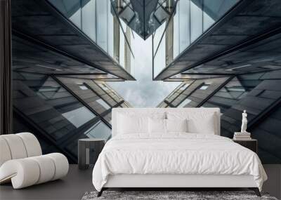 Architectural abstract design Wall mural