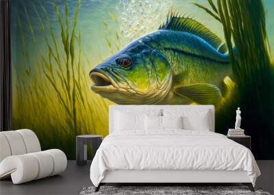 fish in the water Wall mural