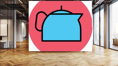 Teapot Vector Icon
 Wall mural