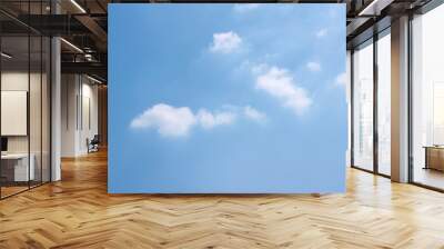 clouds in the blue sky Wall mural