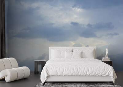 This is Vanilla Sky with an atmosphere. Wall mural