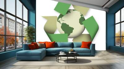 Recycle Wall mural