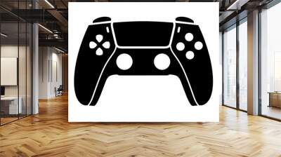 Game joystick vector. Gamepad new generation of console Wall mural