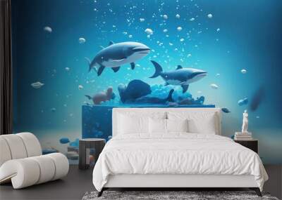 Artistic background Wall mural