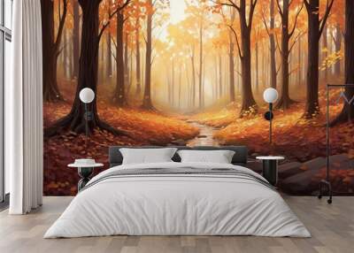 Artistic background Wall mural