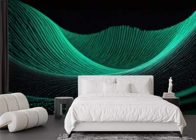 Background of technological concepts Wall mural