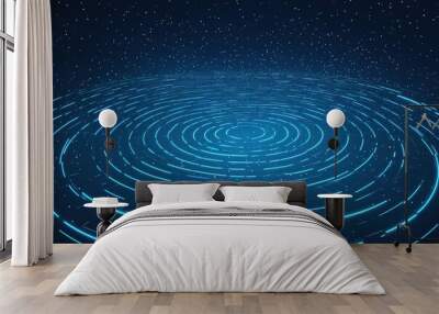 Background of technological concepts Wall mural