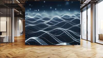 Background of technological concepts Wall mural