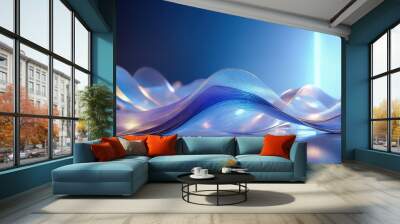 Background of technological concepts Wall mural