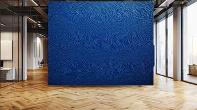 blue leather texture Wall mural