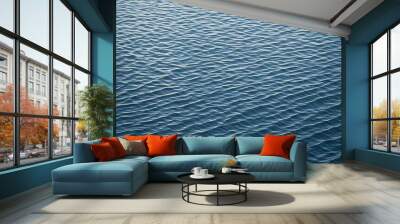 blue water surface Wall mural