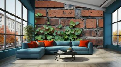 brick wall Wall mural