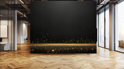 Gold element abstract background Wall mural