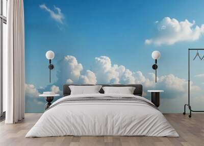 sky and clouds Wall mural