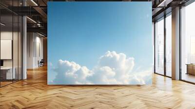 sky and clouds Wall mural