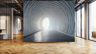 tunnel of light Wall mural