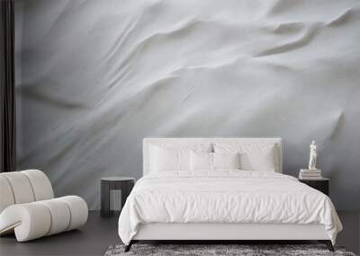 white fabric texture Wall mural