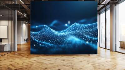 Abstract Digital Landscape Wall mural