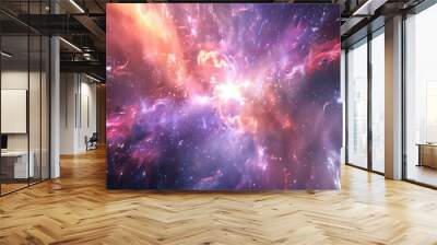 Computing cosmos with binary stars Wall mural