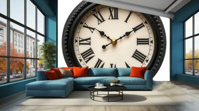 Classic Analog Clock Wall mural