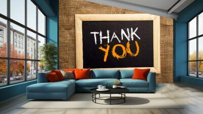 Thank you Wall mural