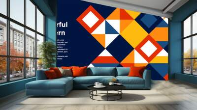 Abstract Colorful Background Wall mural