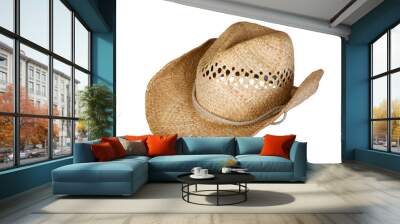 straw hat Wall mural