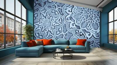 Arabic decorations detail Wall mural