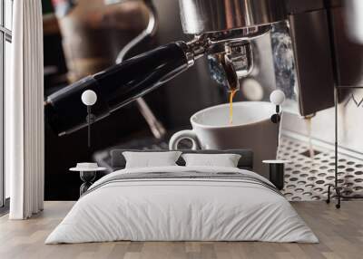 Espresso making machine Wall mural